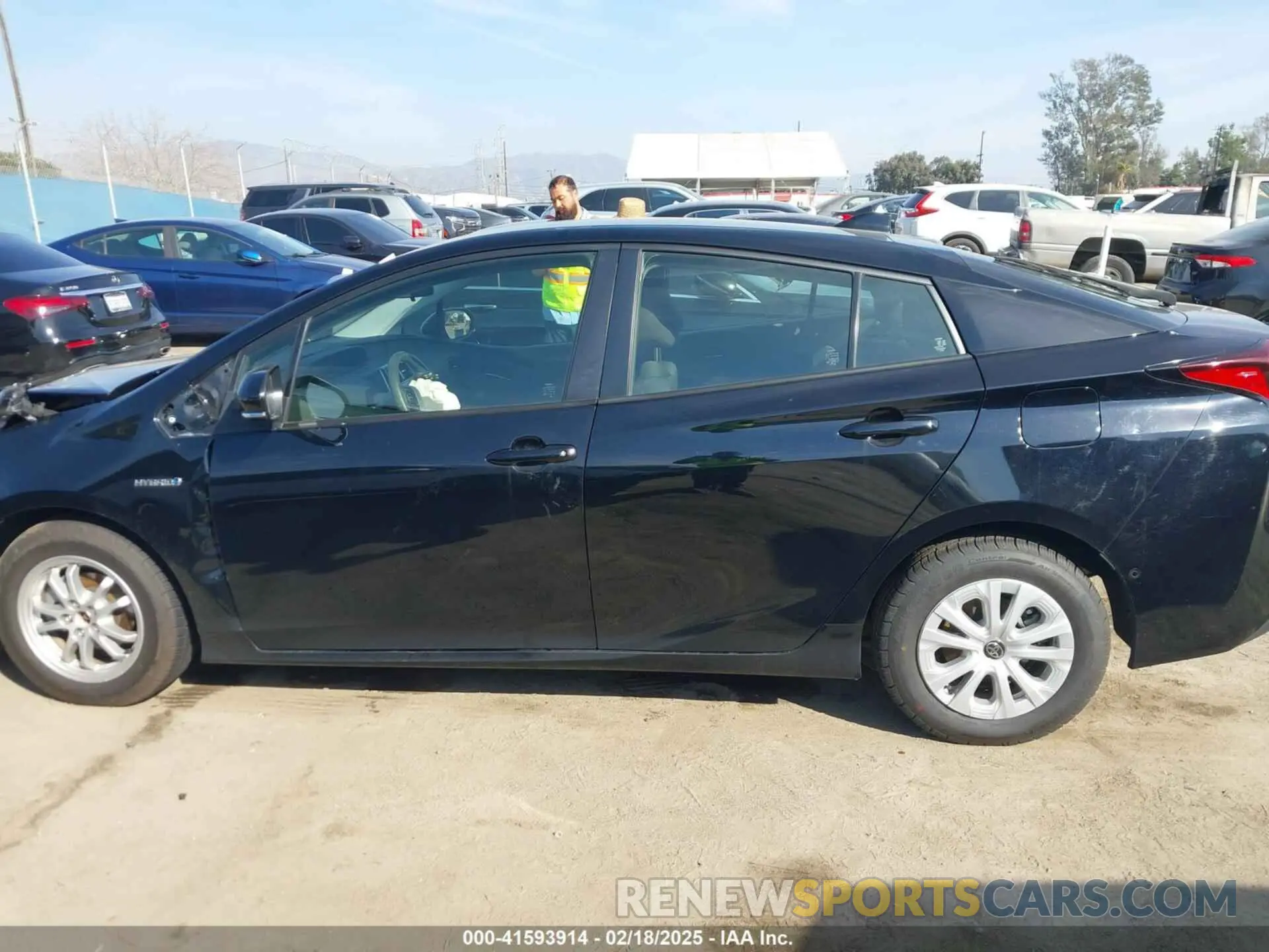 14 Photograph of a damaged car JTDKAMFUXN3163364 TOYOTA PRIUS 2022