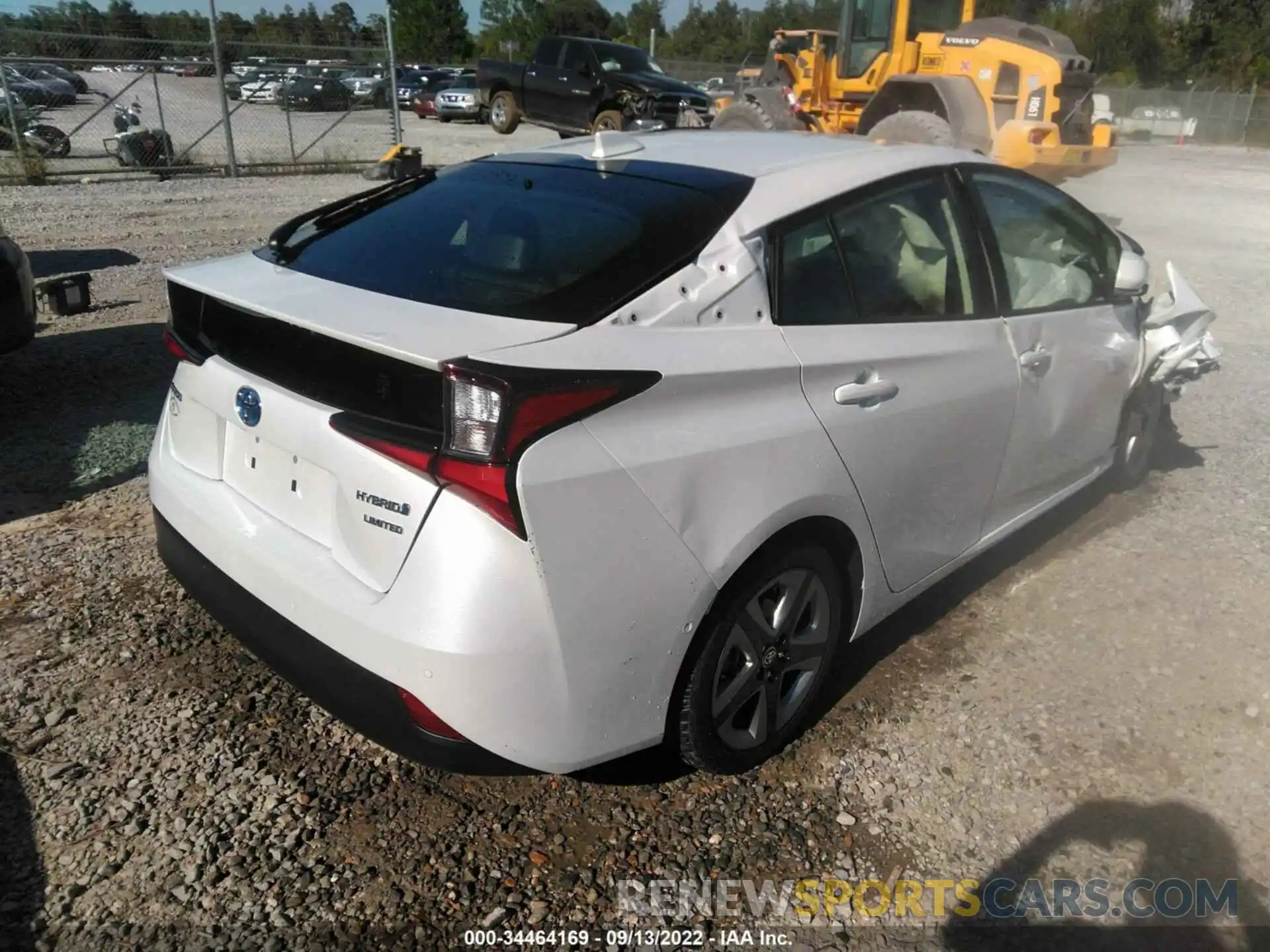 4 Photograph of a damaged car JTDKAMFUXN3170296 TOYOTA PRIUS 2022