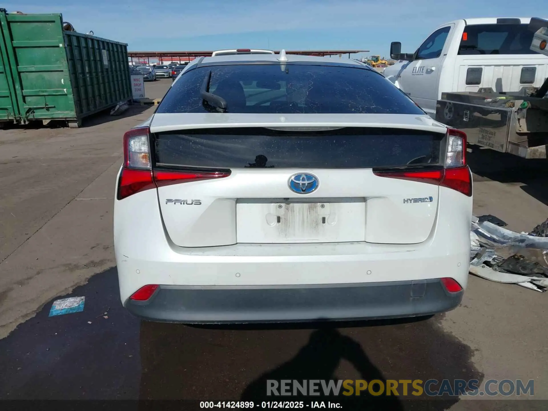 16 Photograph of a damaged car JTDKAMFUXN3179743 TOYOTA PRIUS 2022