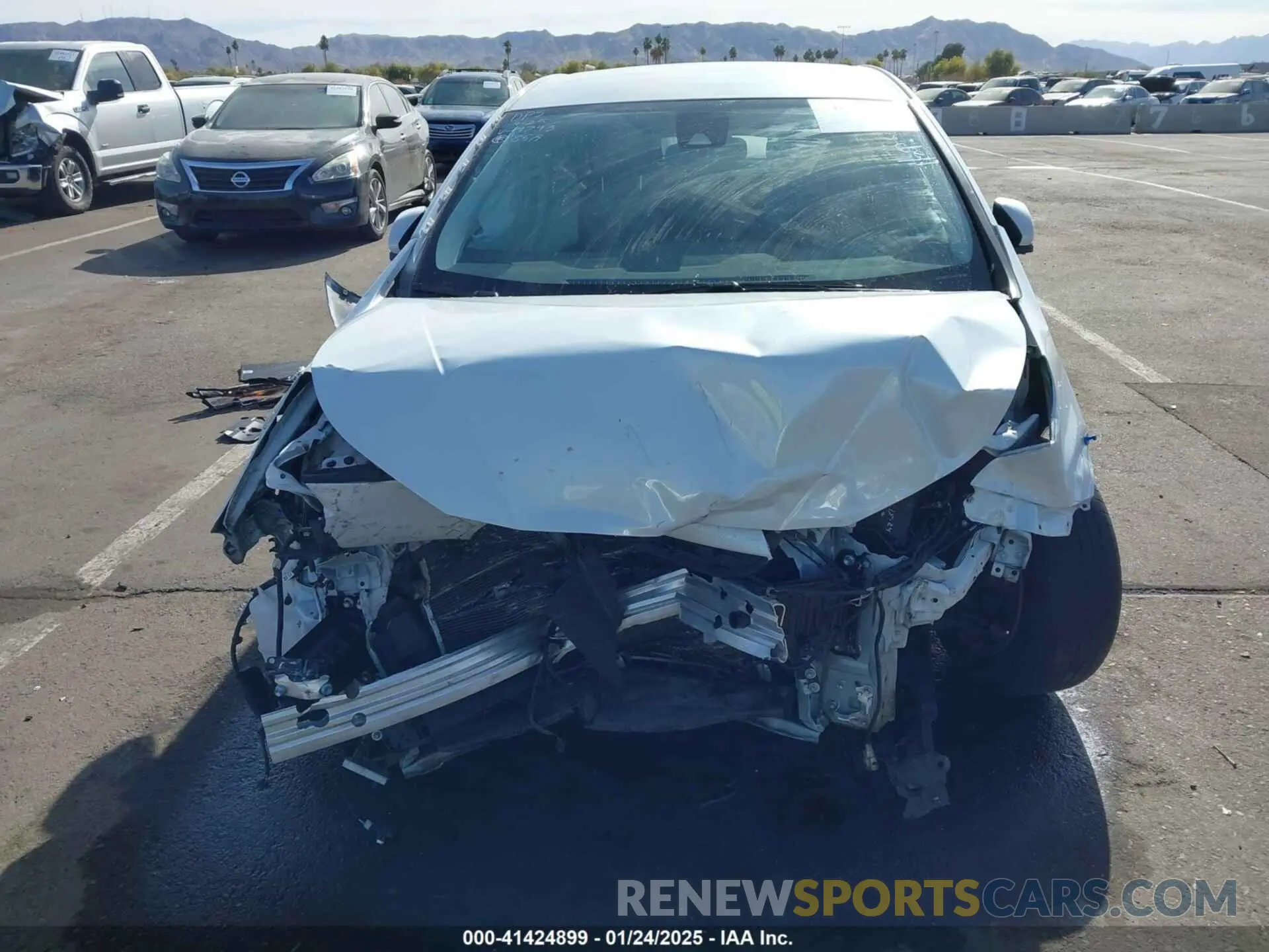 6 Photograph of a damaged car JTDKAMFUXN3179743 TOYOTA PRIUS 2022