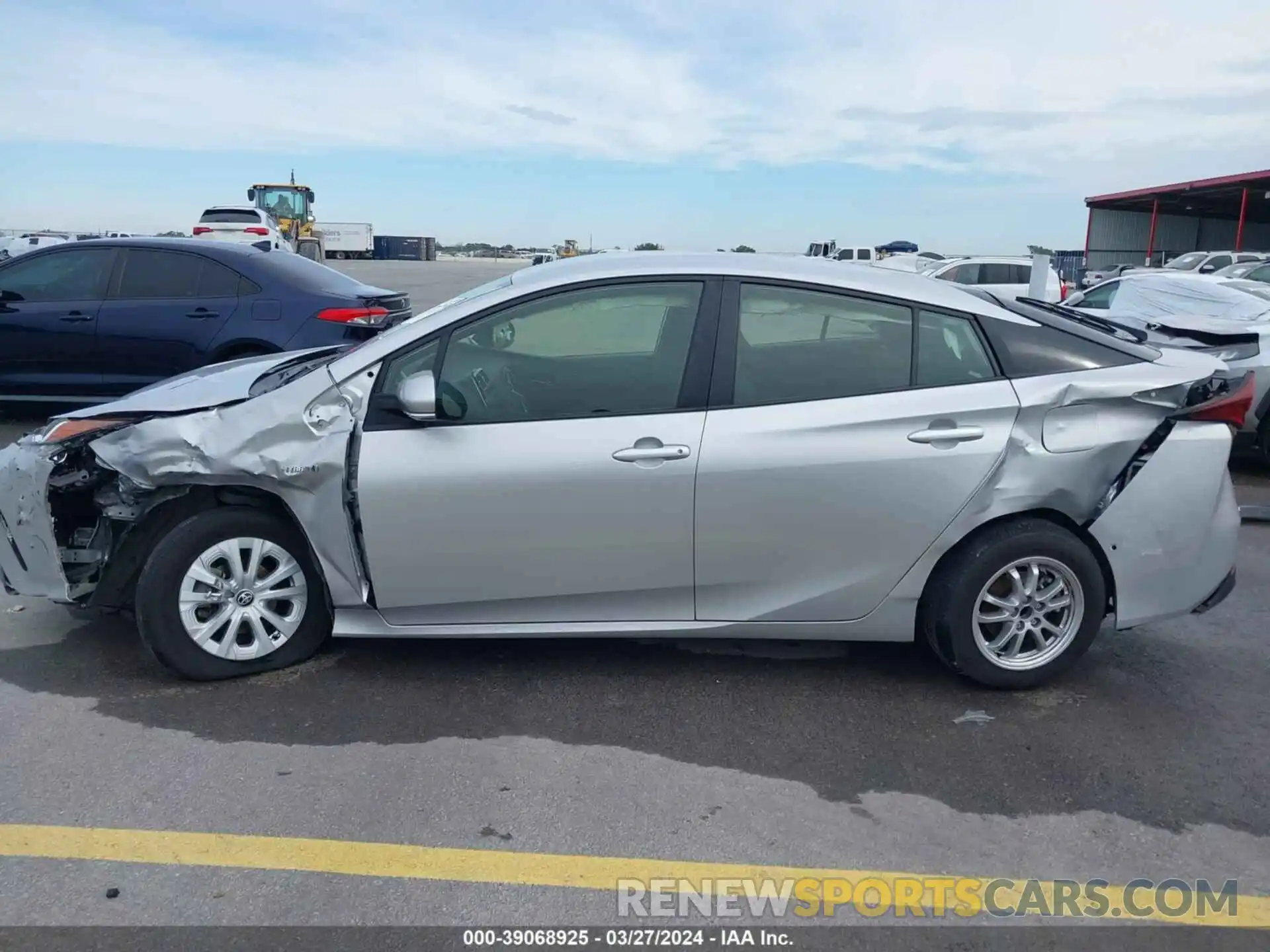 15 Photograph of a damaged car JTDKAMFUXN3189625 TOYOTA PRIUS 2022