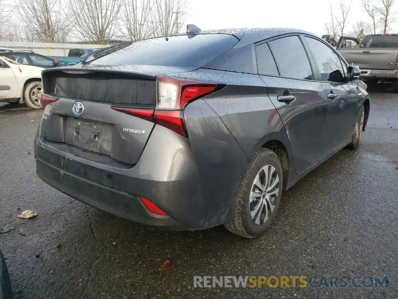 4 Photograph of a damaged car JTDL9MFU0N3032361 TOYOTA PRIUS 2022