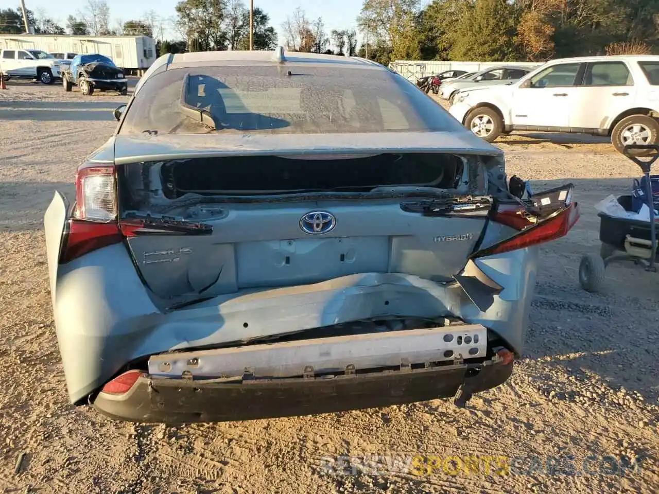 6 Photograph of a damaged car JTDL9MFU0N3033977 TOYOTA PRIUS 2022