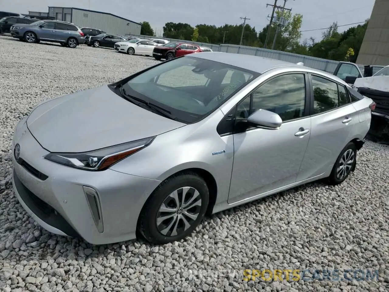 1 Photograph of a damaged car JTDL9MFU0N3037060 TOYOTA PRIUS 2022