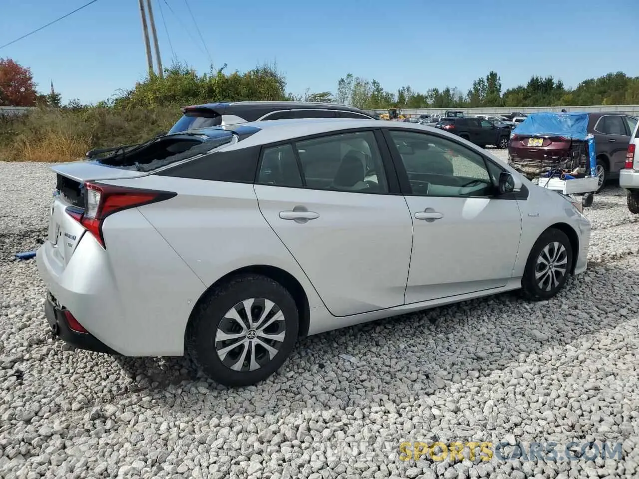 3 Photograph of a damaged car JTDL9MFU0N3037060 TOYOTA PRIUS 2022