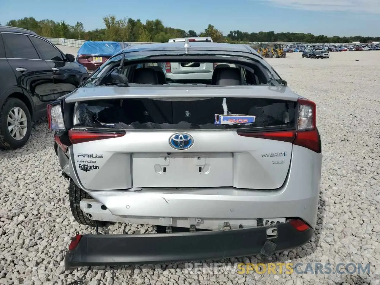 6 Photograph of a damaged car JTDL9MFU0N3037060 TOYOTA PRIUS 2022