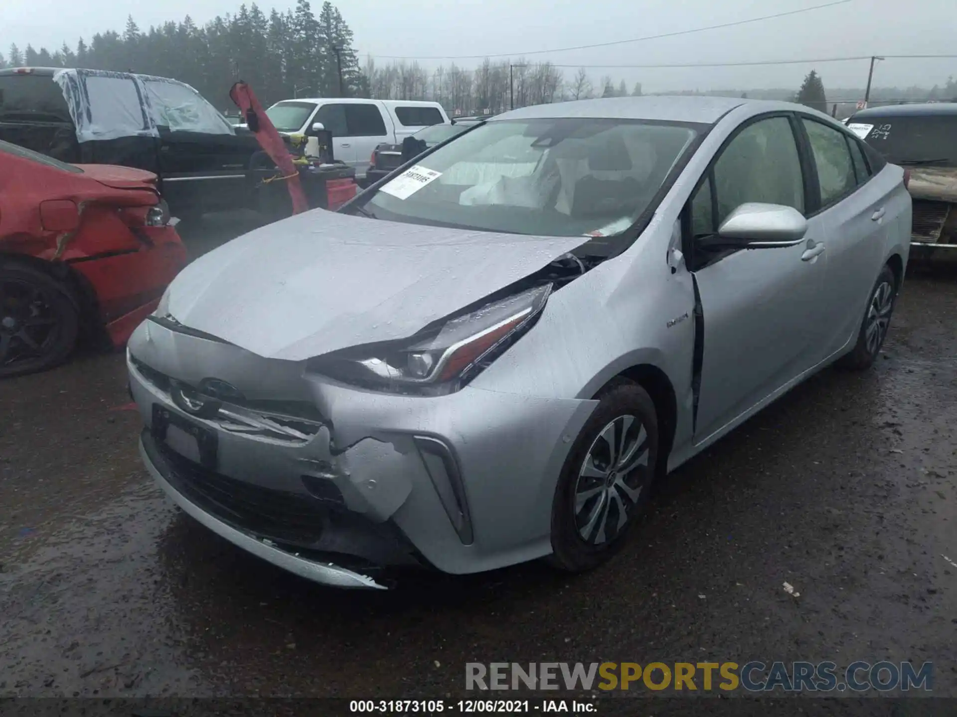 2 Photograph of a damaged car JTDL9MFU1N3031817 TOYOTA PRIUS 2022