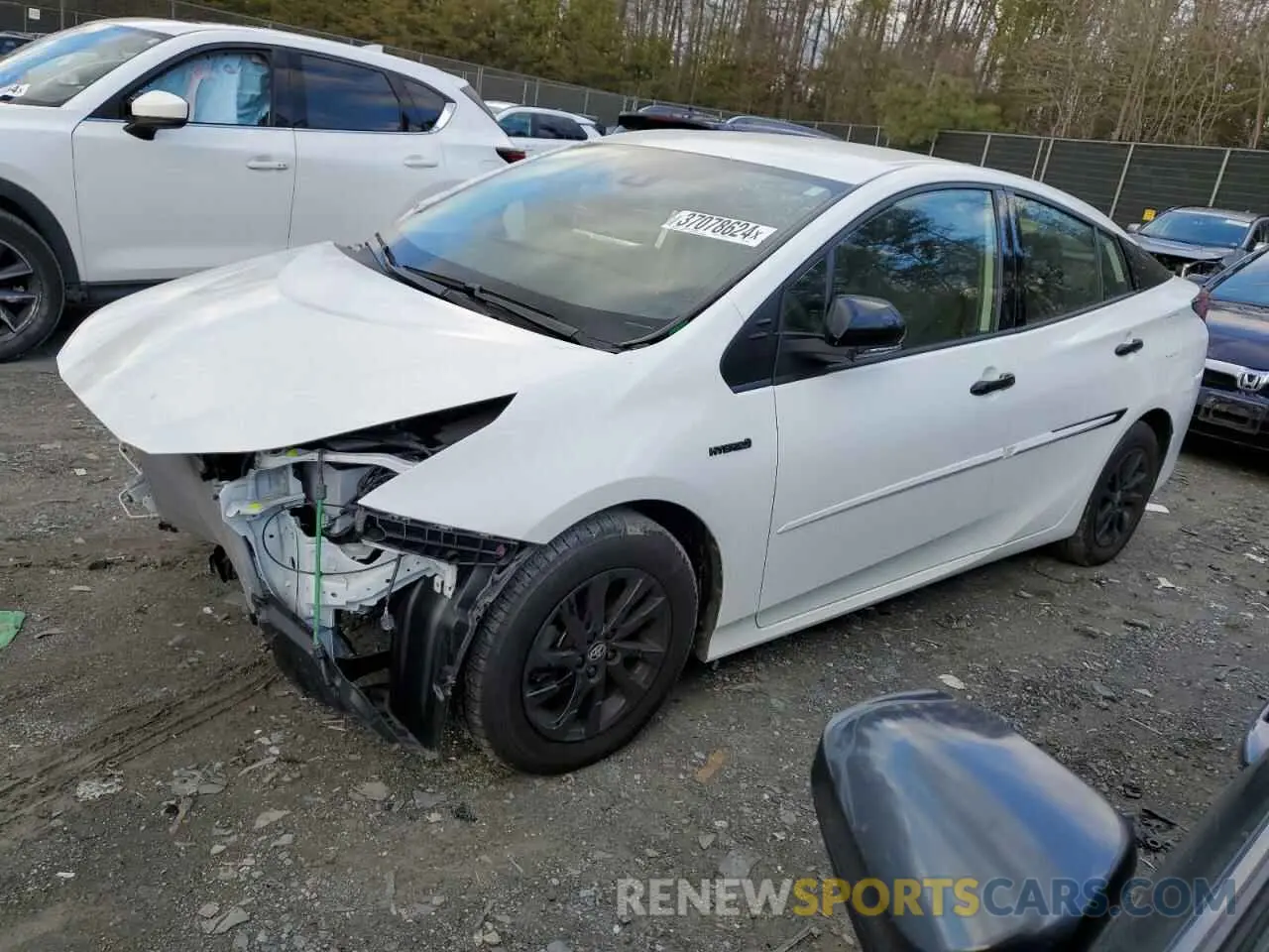 1 Photograph of a damaged car JTDL9MFU1N3034829 TOYOTA PRIUS 2022