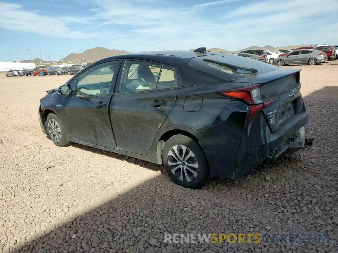 2 Photograph of a damaged car JTDL9MFU1N3039755 TOYOTA PRIUS 2022