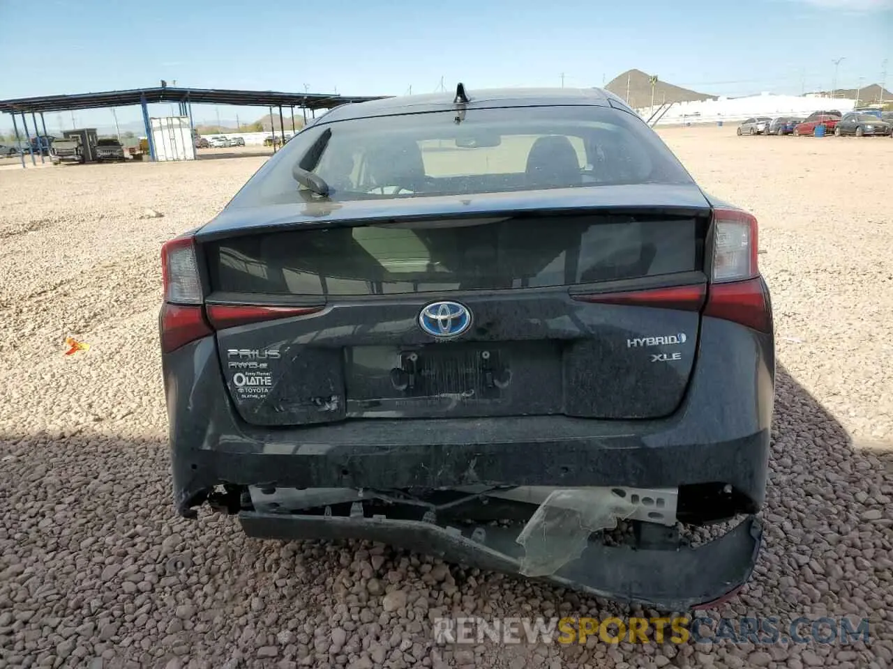 6 Photograph of a damaged car JTDL9MFU1N3039755 TOYOTA PRIUS 2022