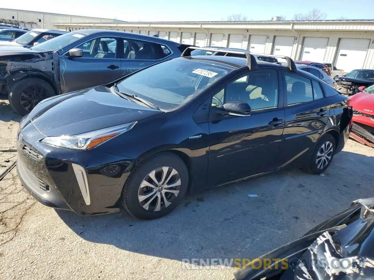 1 Photograph of a damaged car JTDL9MFU2N3037013 TOYOTA PRIUS 2022