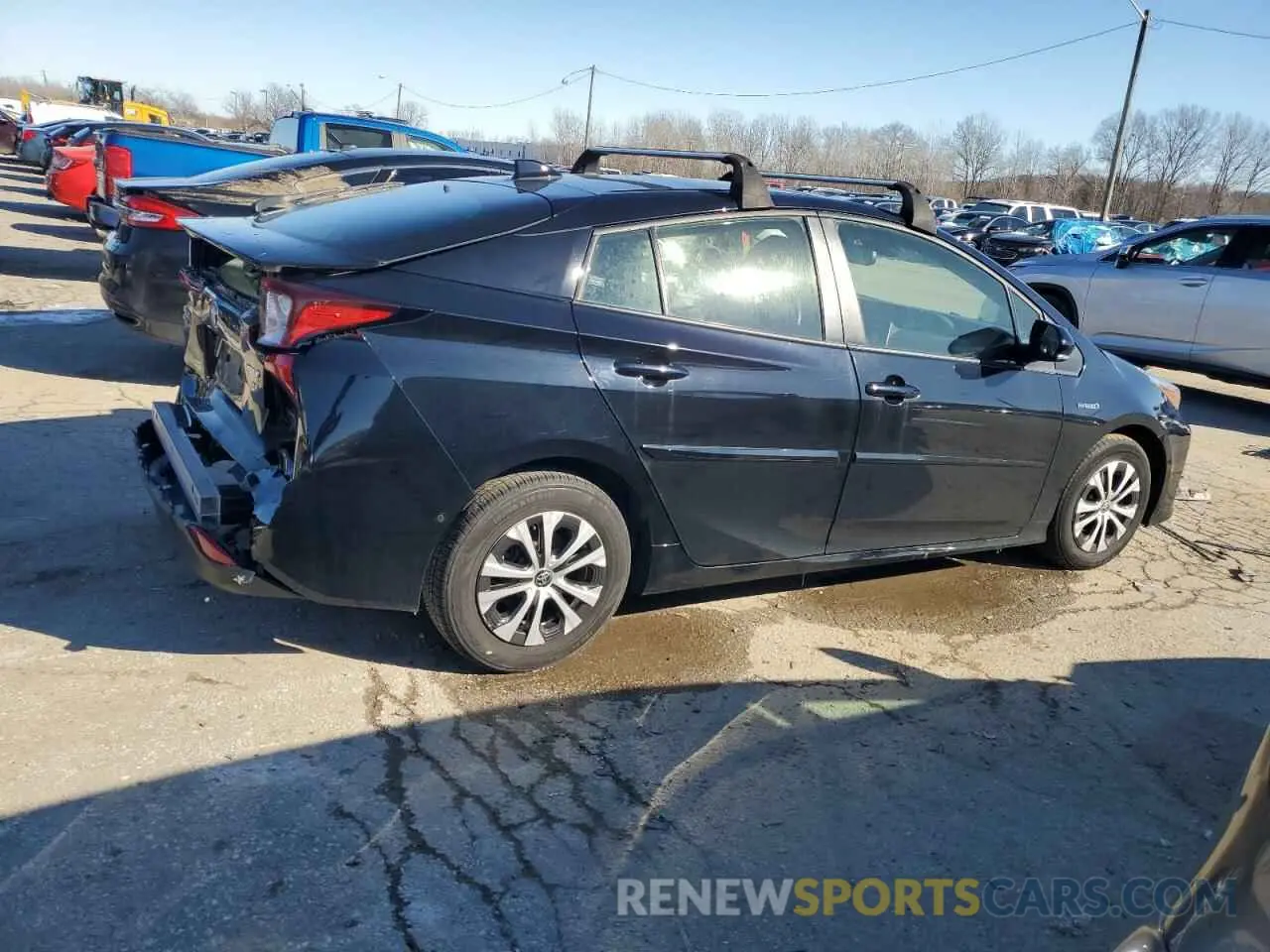 3 Photograph of a damaged car JTDL9MFU2N3037013 TOYOTA PRIUS 2022