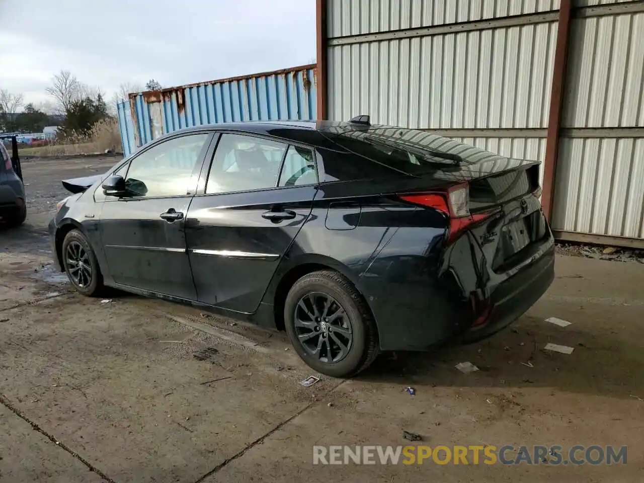 2 Photograph of a damaged car JTDL9MFU3N3036338 TOYOTA PRIUS 2022