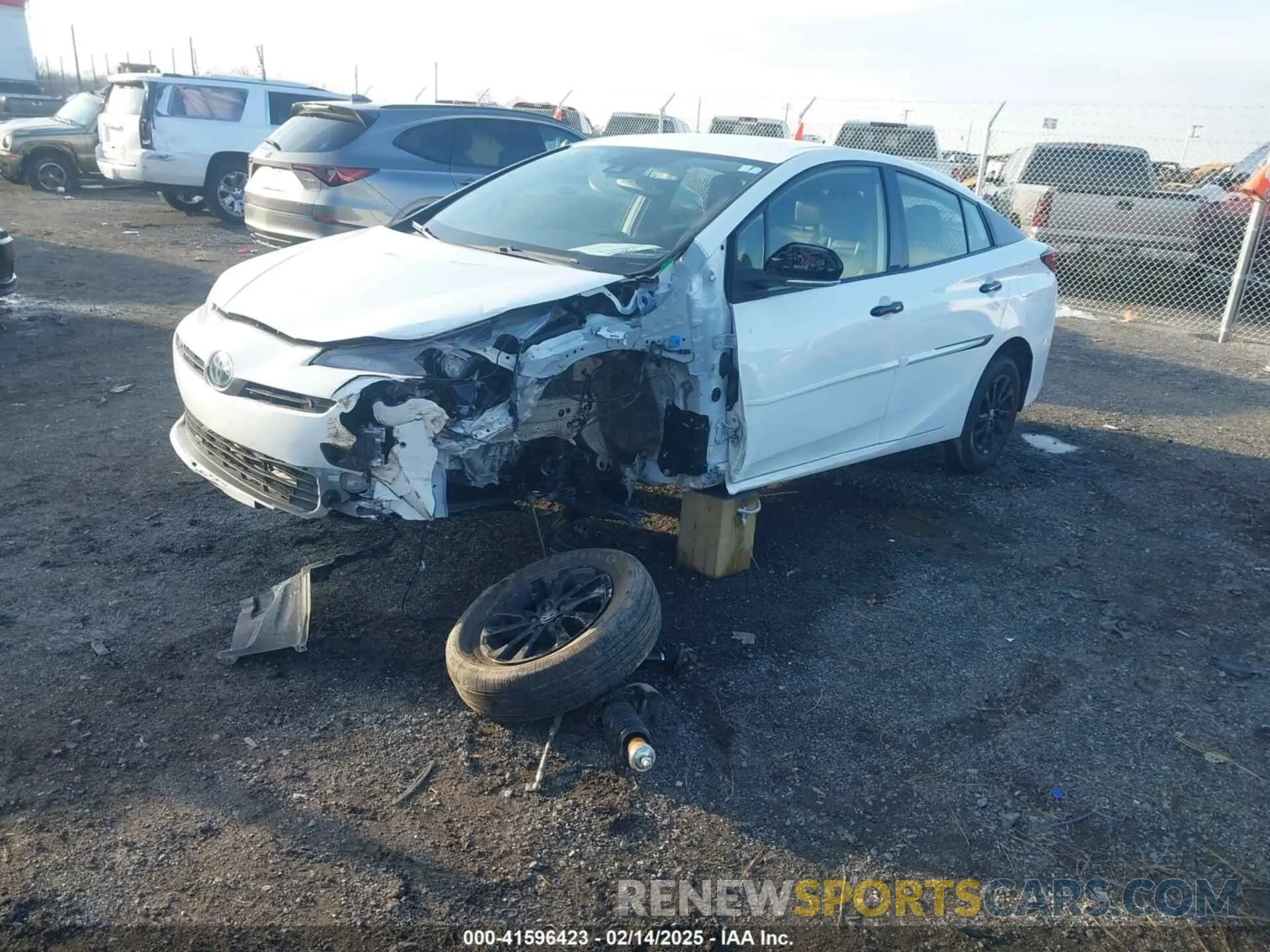 2 Photograph of a damaged car JTDL9MFU4N3037305 TOYOTA PRIUS 2022