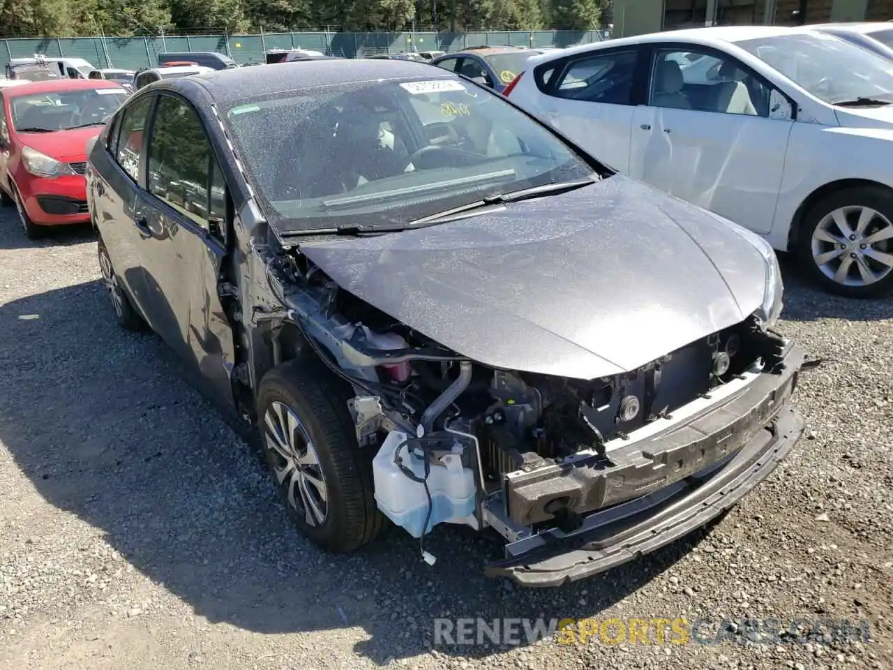 1 Photograph of a damaged car JTDL9MFU6N3032672 TOYOTA PRIUS 2022