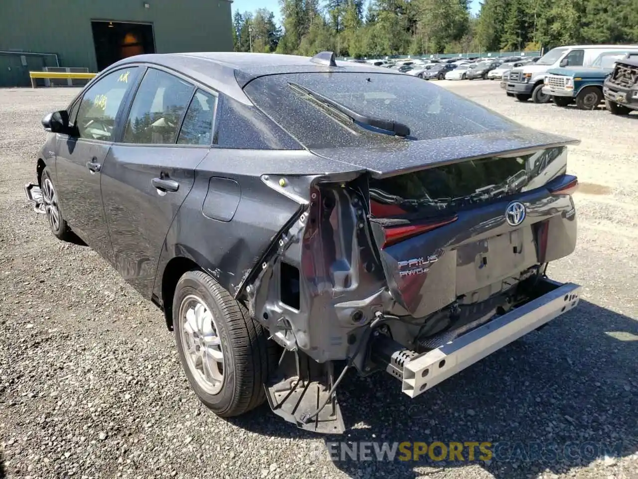 3 Photograph of a damaged car JTDL9MFU6N3032672 TOYOTA PRIUS 2022