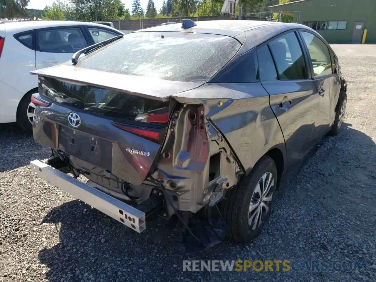 4 Photograph of a damaged car JTDL9MFU6N3032672 TOYOTA PRIUS 2022