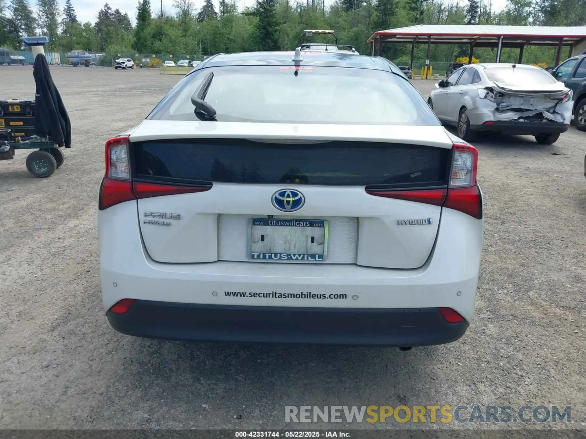 16 Photograph of a damaged car JTDL9MFU6N3034955 TOYOTA PRIUS 2022