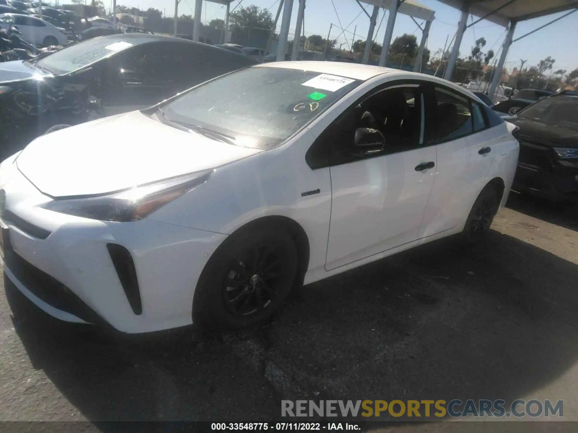 2 Photograph of a damaged car JTDL9MFU6N3035197 TOYOTA PRIUS 2022