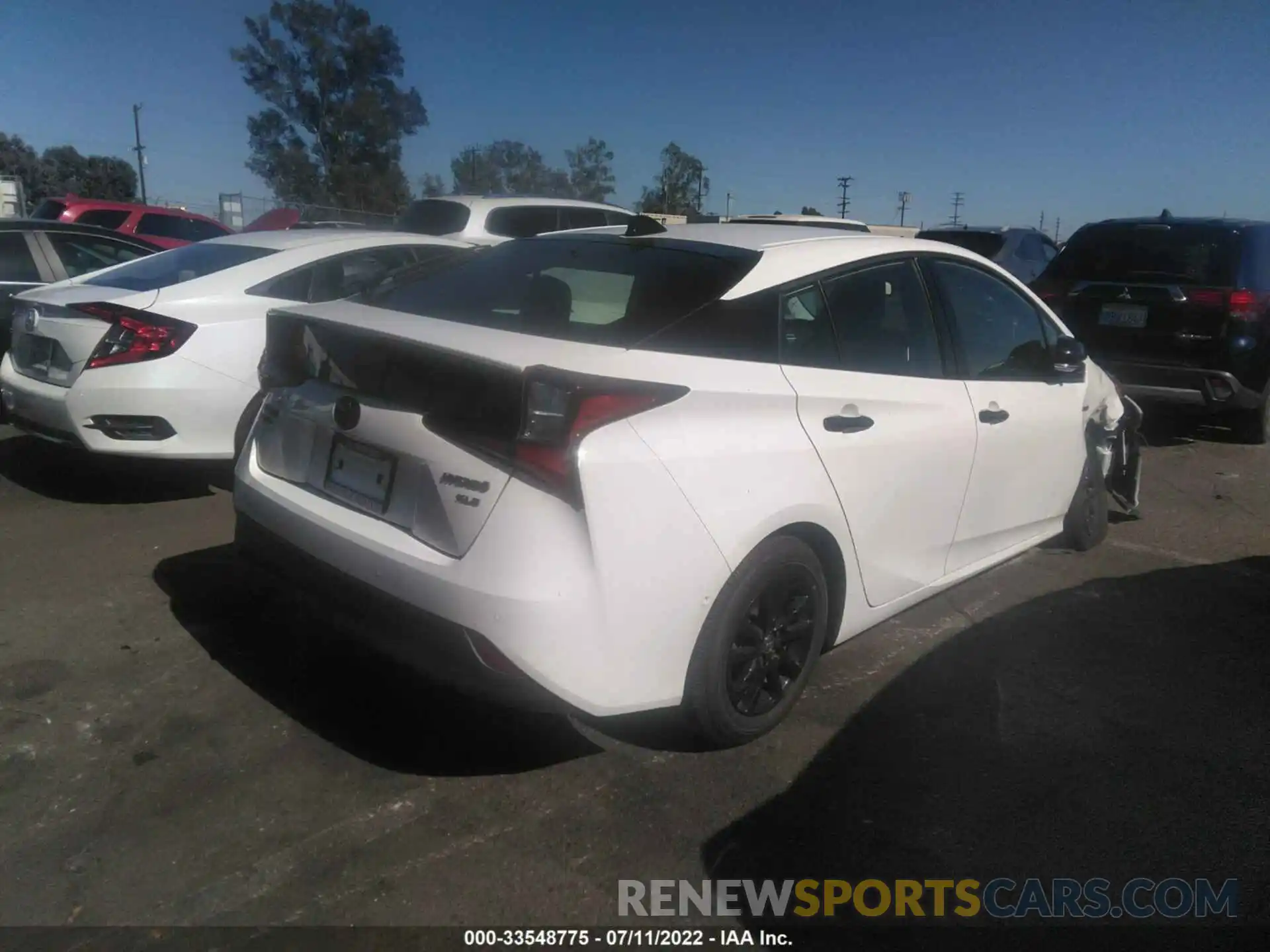 4 Photograph of a damaged car JTDL9MFU6N3035197 TOYOTA PRIUS 2022