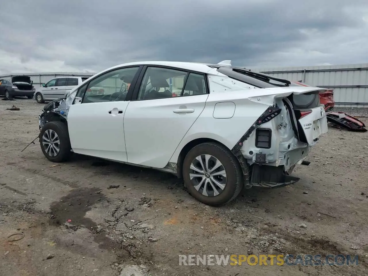 2 Photograph of a damaged car JTDL9MFU6N3035541 TOYOTA PRIUS 2022