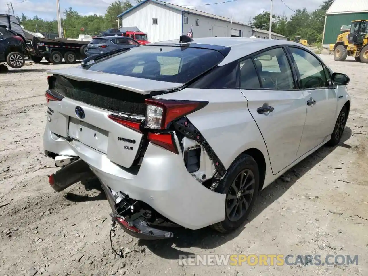 4 Photograph of a damaged car JTDL9MFU6N3037161 TOYOTA PRIUS 2022