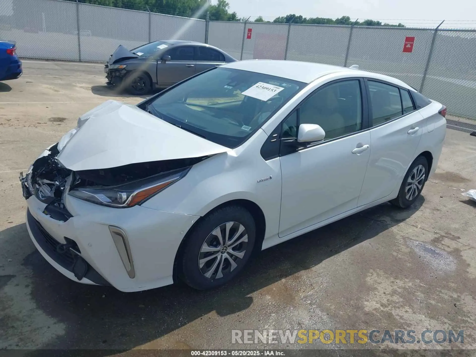2 Photograph of a damaged car JTDL9MFU6N3037807 TOYOTA PRIUS 2022
