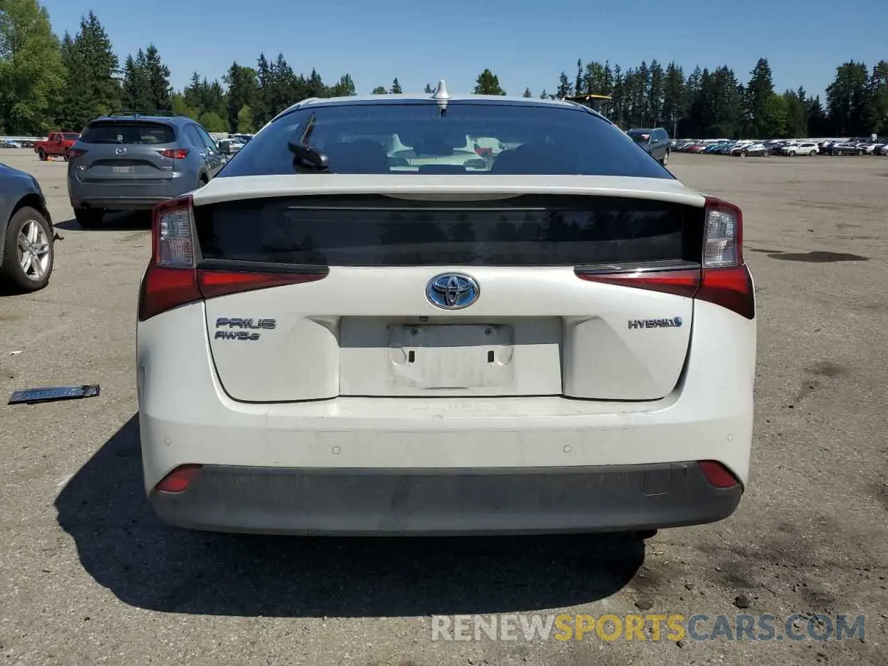 6 Photograph of a damaged car JTDL9MFU6N3039296 TOYOTA PRIUS 2022