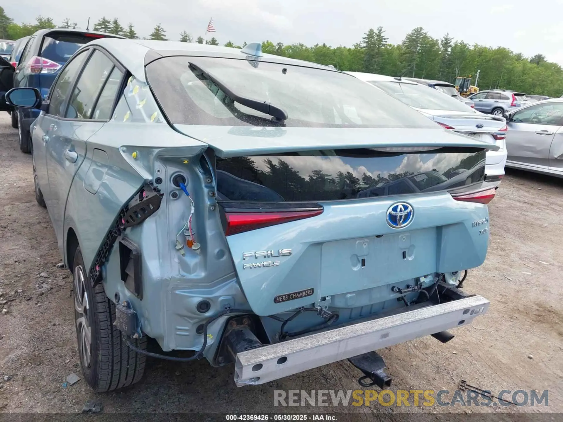 6 Photograph of a damaged car JTDL9MFU7N3032521 TOYOTA PRIUS 2022