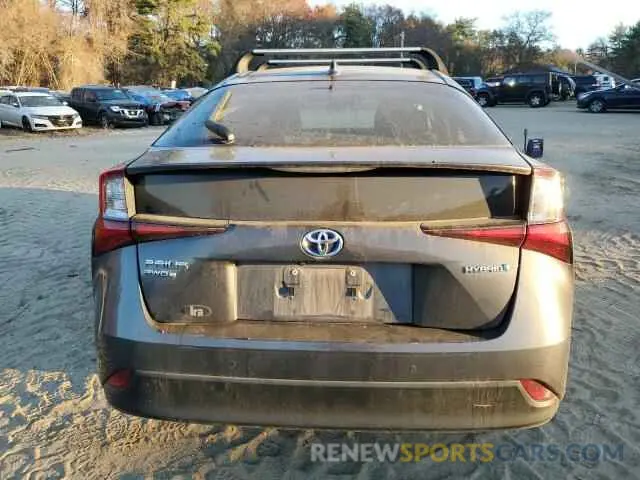 6 Photograph of a damaged car JTDL9MFU7N3039677 TOYOTA PRIUS 2022