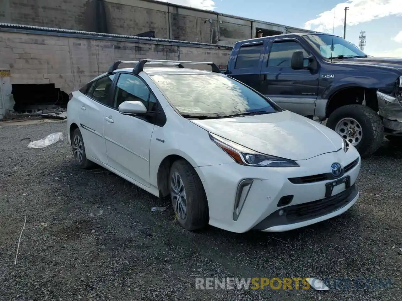 1 Photograph of a damaged car JTDL9MFU8N3037565 TOYOTA PRIUS 2022