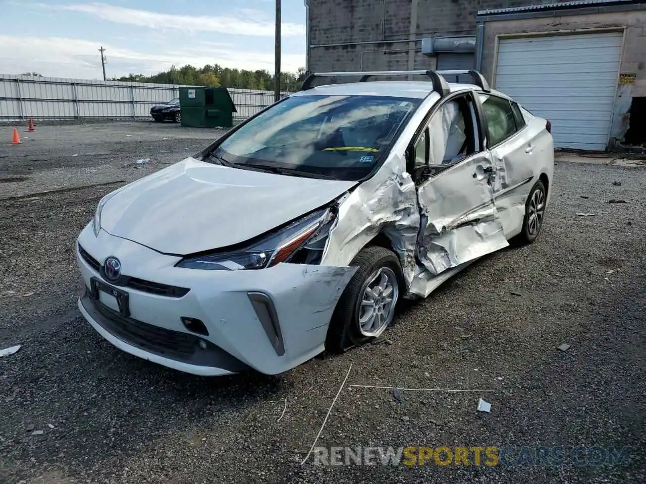 2 Photograph of a damaged car JTDL9MFU8N3037565 TOYOTA PRIUS 2022