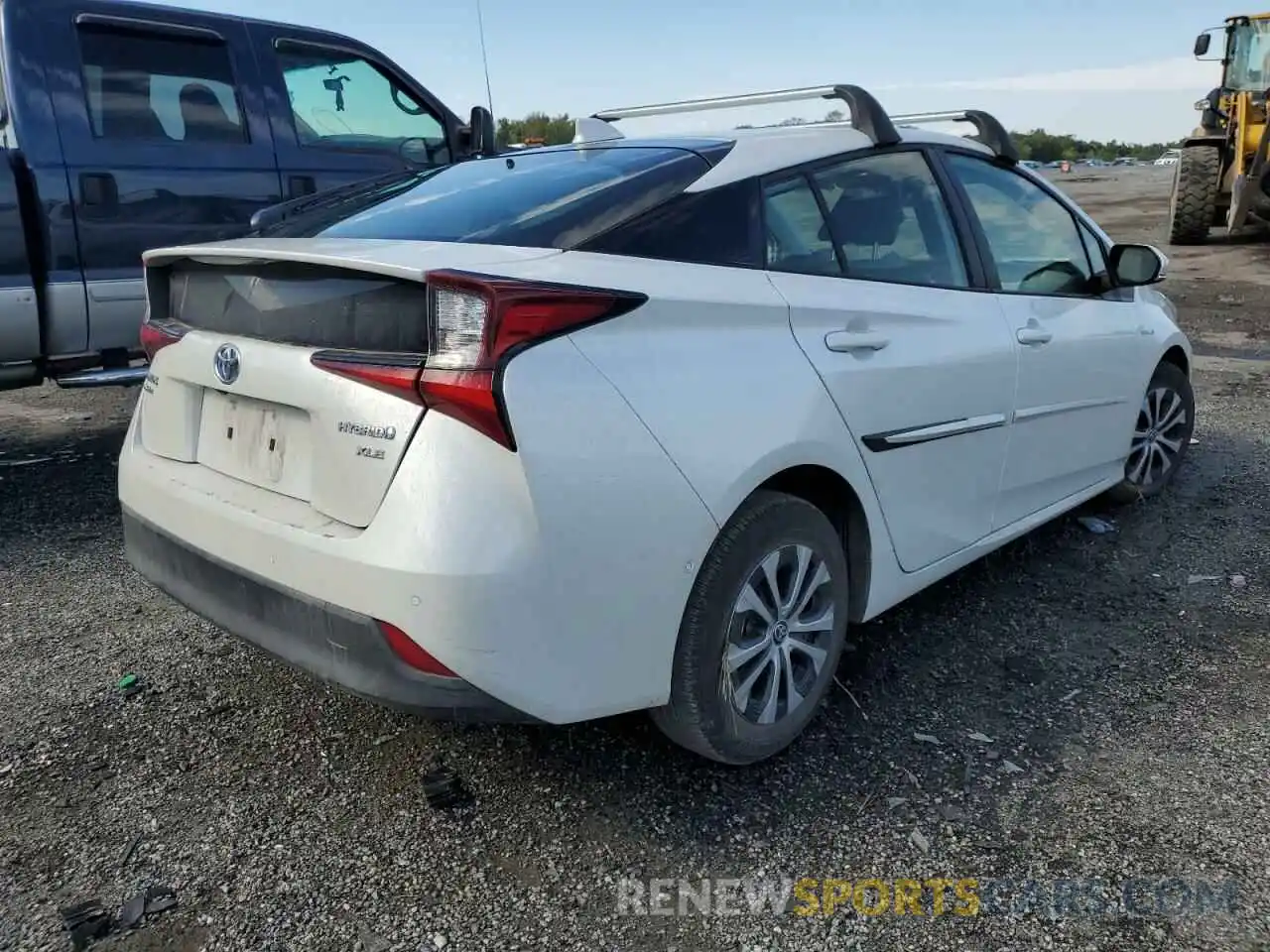 4 Photograph of a damaged car JTDL9MFU8N3037565 TOYOTA PRIUS 2022