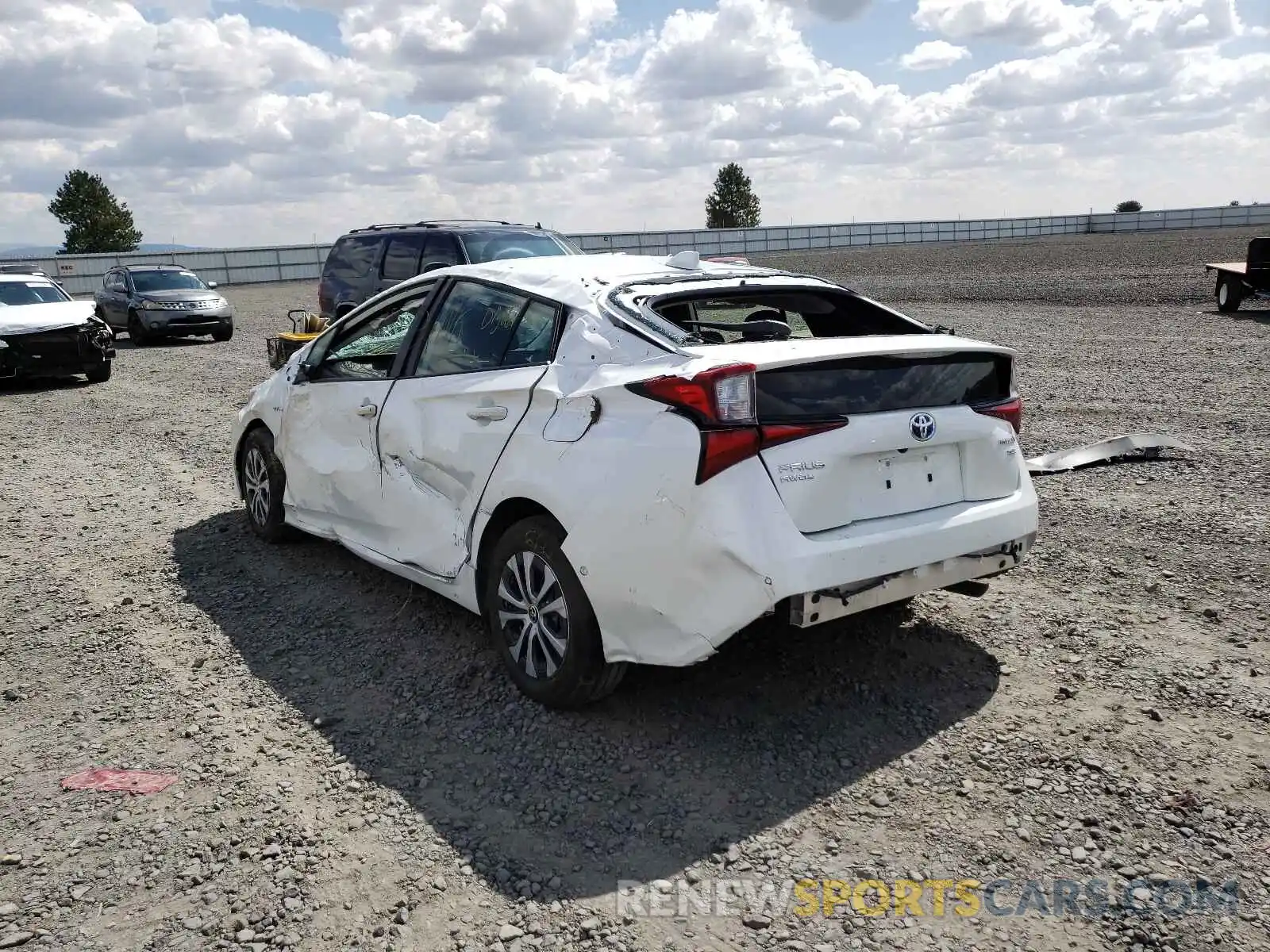 3 Photograph of a damaged car JTDL9MFU9N3031435 TOYOTA PRIUS 2022