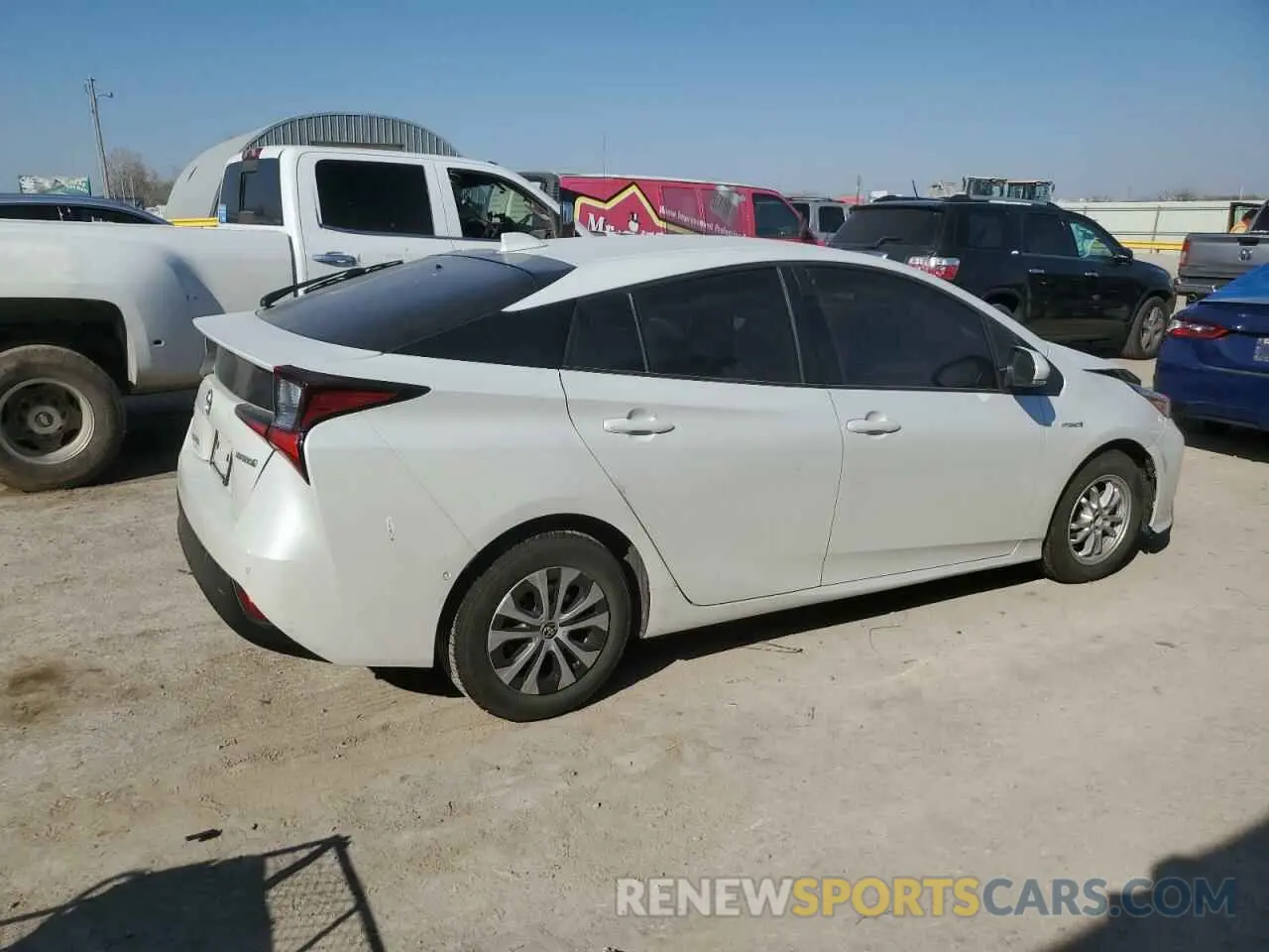 3 Photograph of a damaged car JTDL9MFU9N3034254 TOYOTA PRIUS 2022