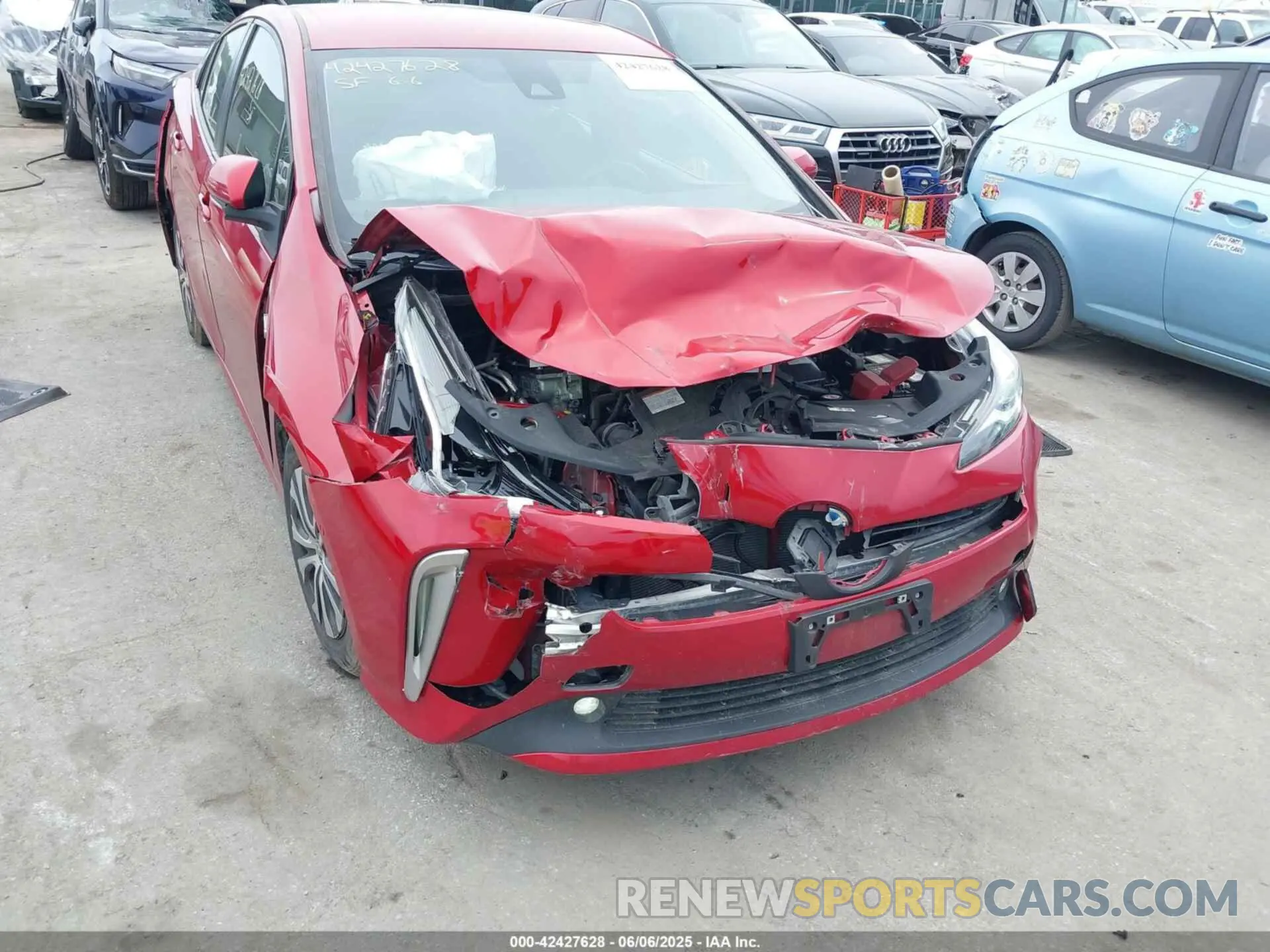 6 Photograph of a damaged car JTDL9MFU9N3034304 TOYOTA PRIUS 2022