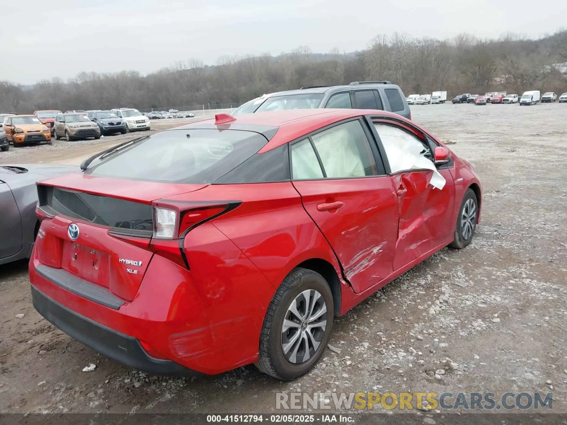 4 Photograph of a damaged car JTDL9MFU9N3035002 TOYOTA PRIUS 2022