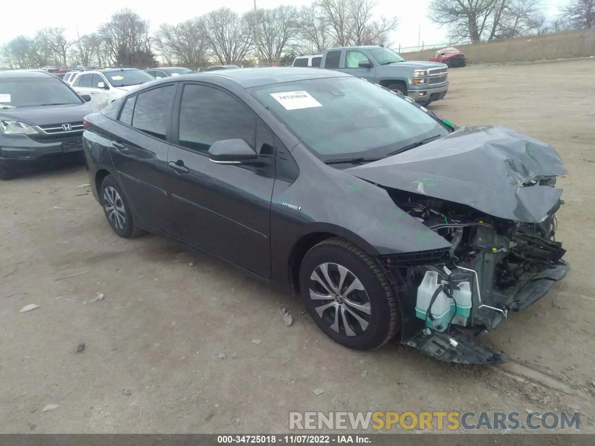 1 Photograph of a damaged car JTDL9MFU9N3036733 TOYOTA PRIUS 2022