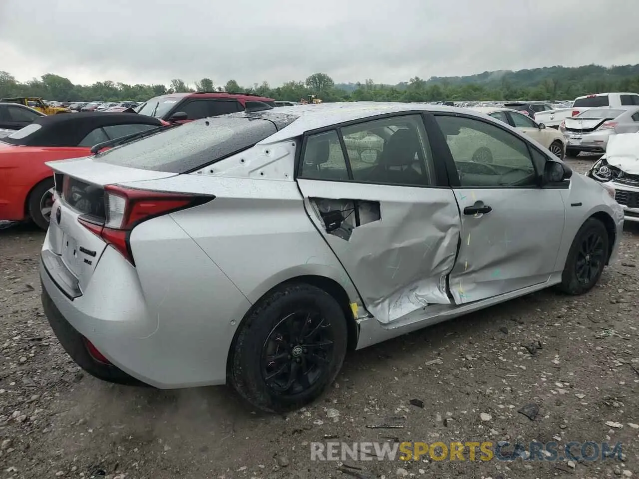 3 Photograph of a damaged car JTDL9MFU9N3037543 TOYOTA PRIUS 2022