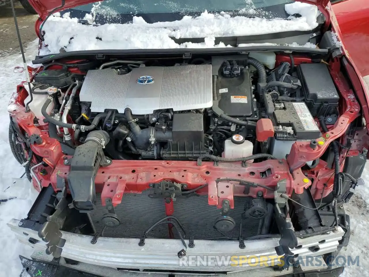 11 Photograph of a damaged car JTDL9MFUXN3038670 TOYOTA PRIUS 2022