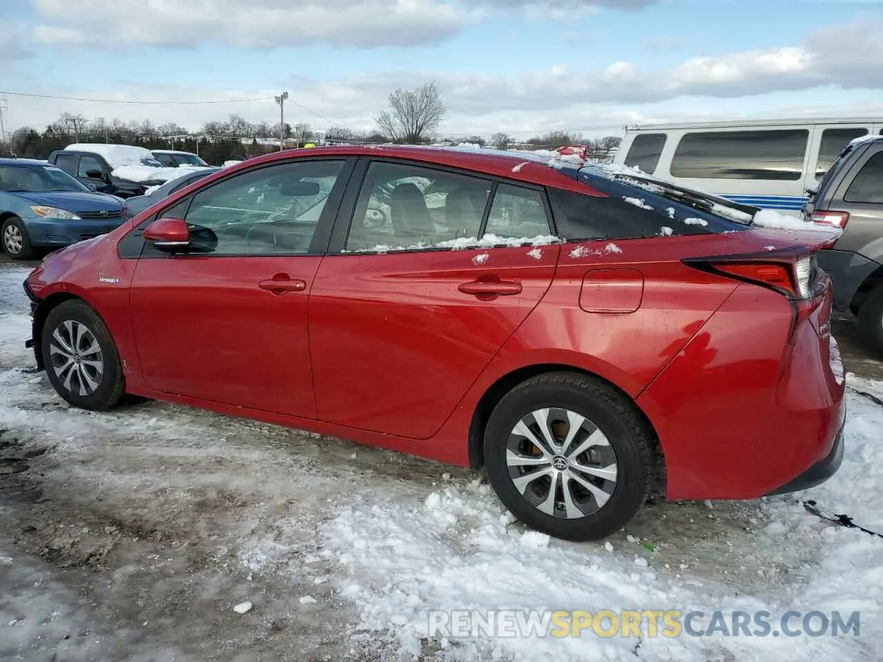 2 Photograph of a damaged car JTDL9MFUXN3038670 TOYOTA PRIUS 2022