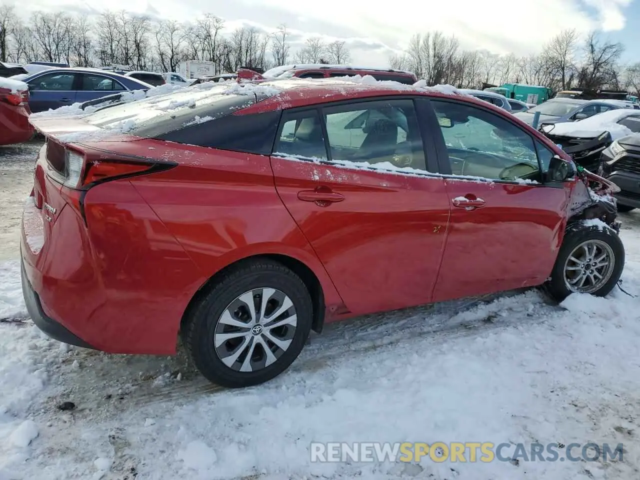 3 Photograph of a damaged car JTDL9MFUXN3038670 TOYOTA PRIUS 2022