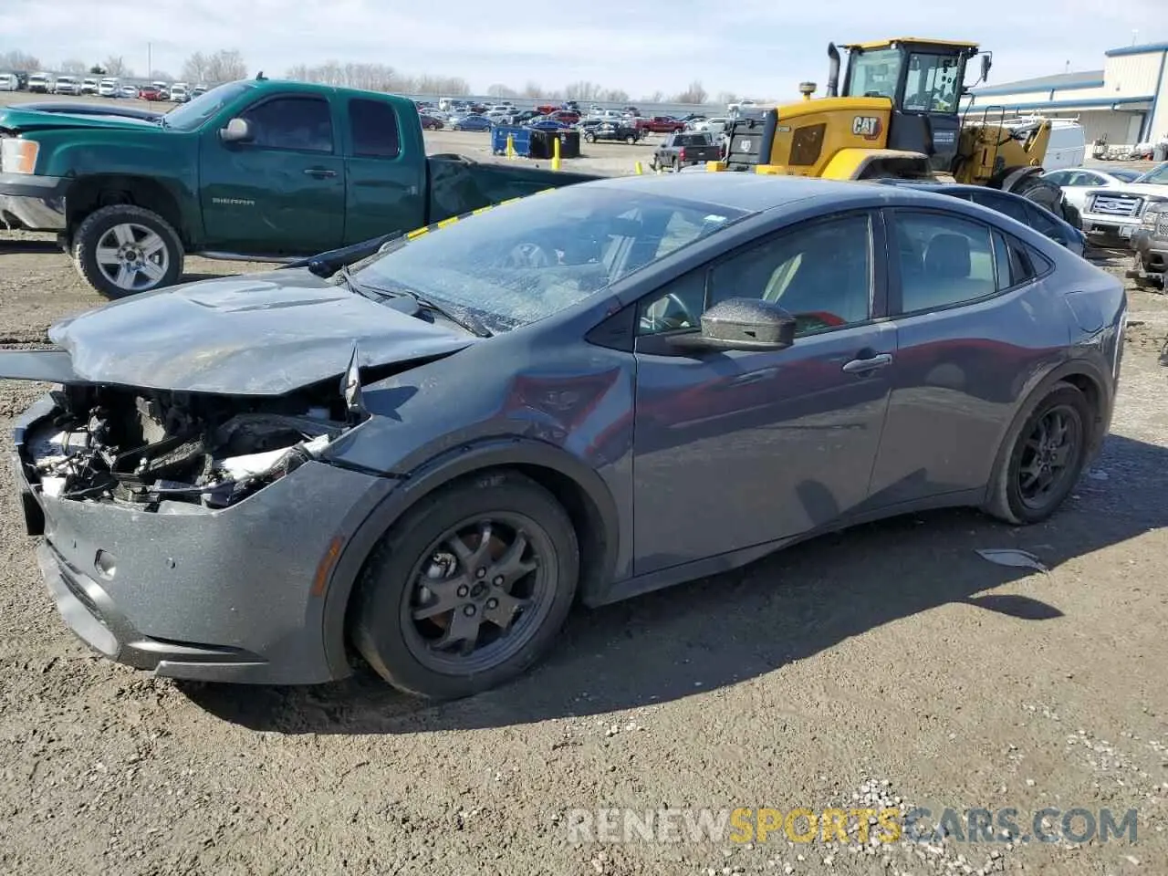 1 Photograph of a damaged car JTDACAAU0P3005288 TOYOTA PRIUS 2023
