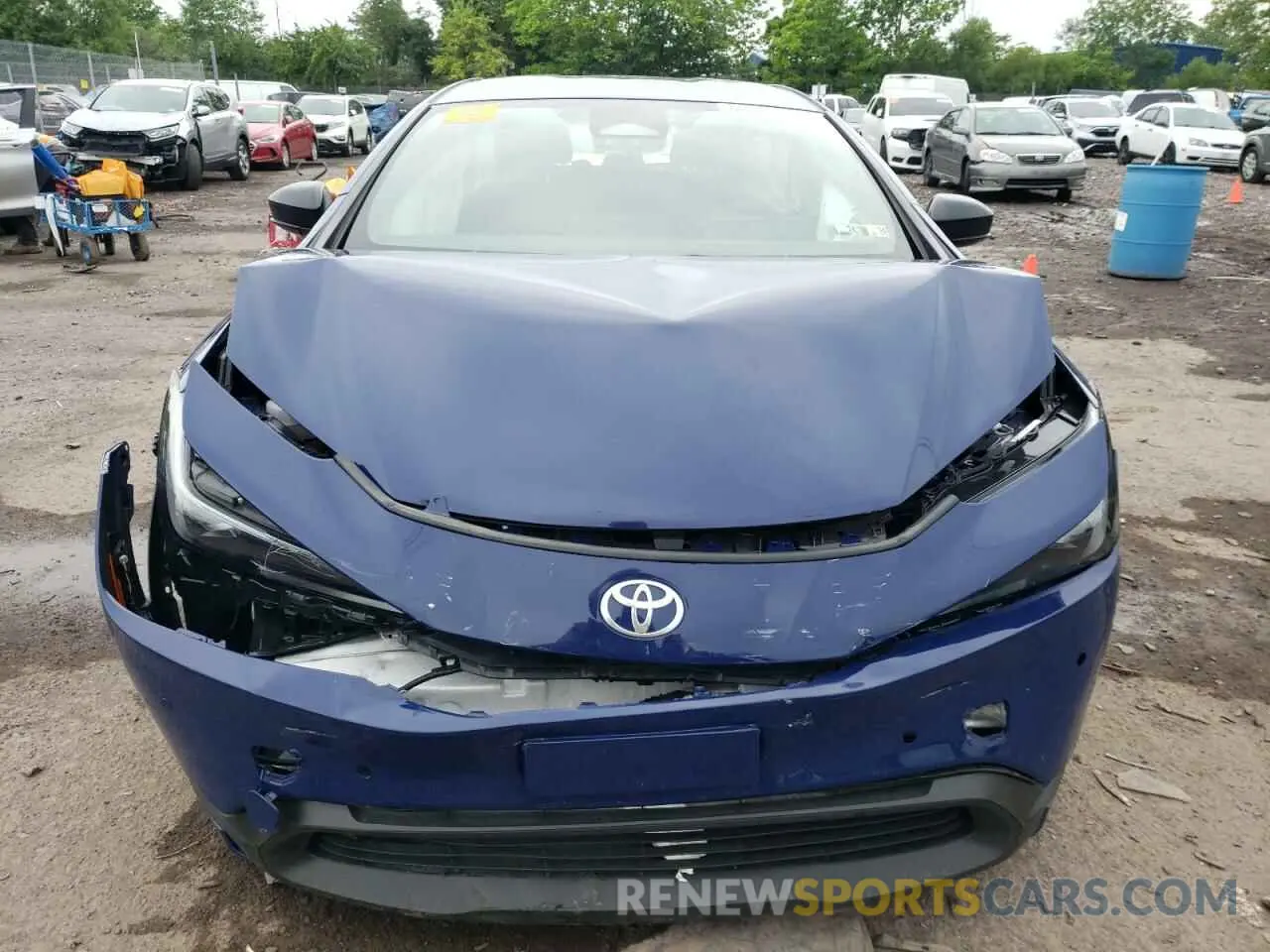 5 Photograph of a damaged car JTDACAAU0P3008286 TOYOTA PRIUS 2023