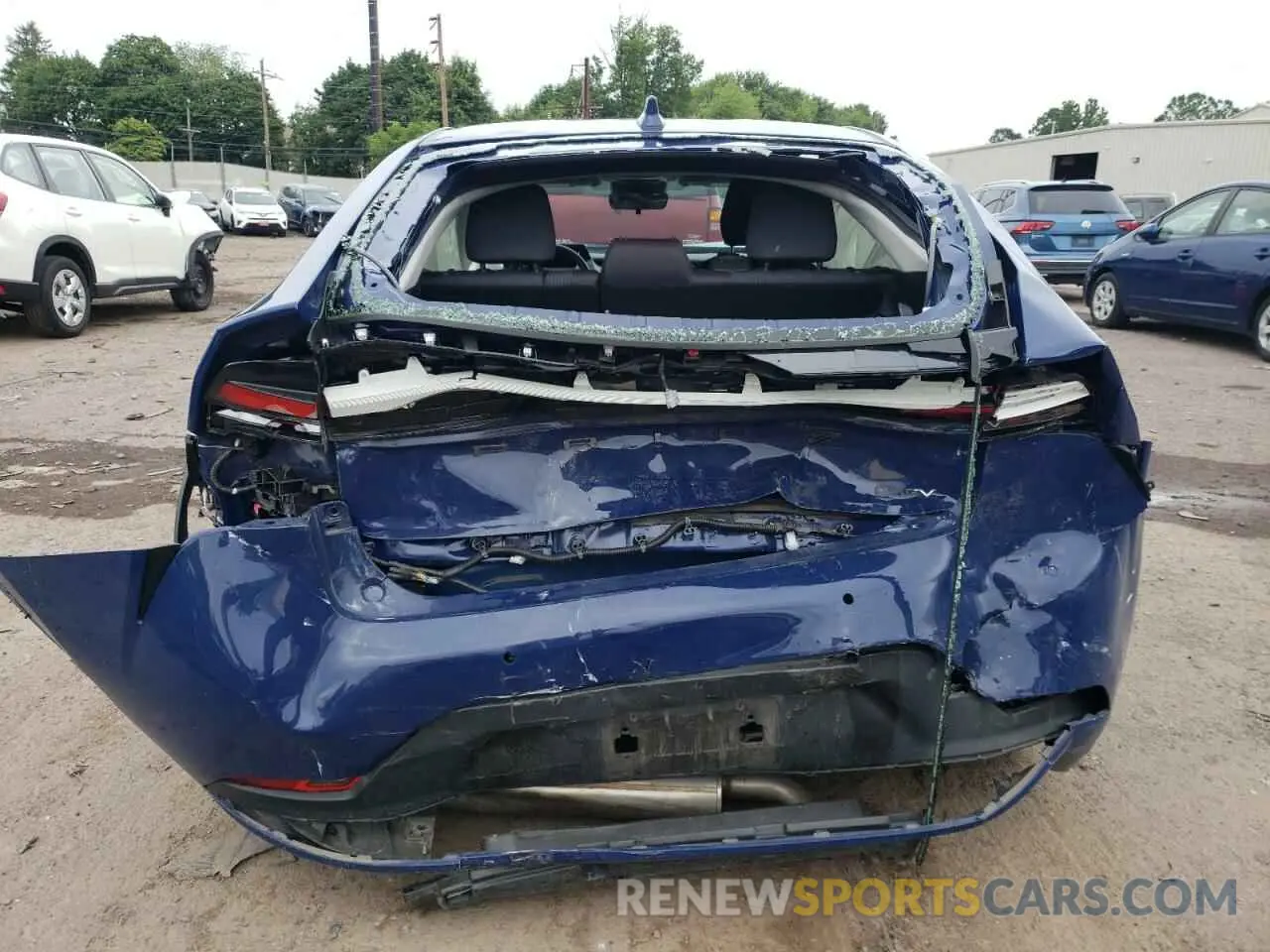 6 Photograph of a damaged car JTDACAAU0P3008286 TOYOTA PRIUS 2023