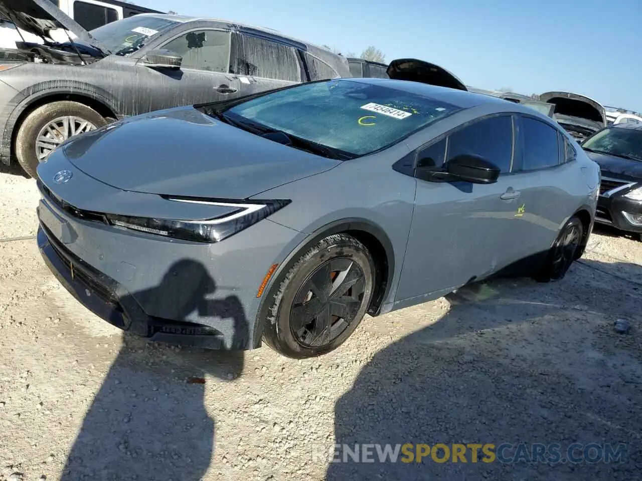 1 Photograph of a damaged car JTDACAAU1P3002299 TOYOTA PRIUS 2023