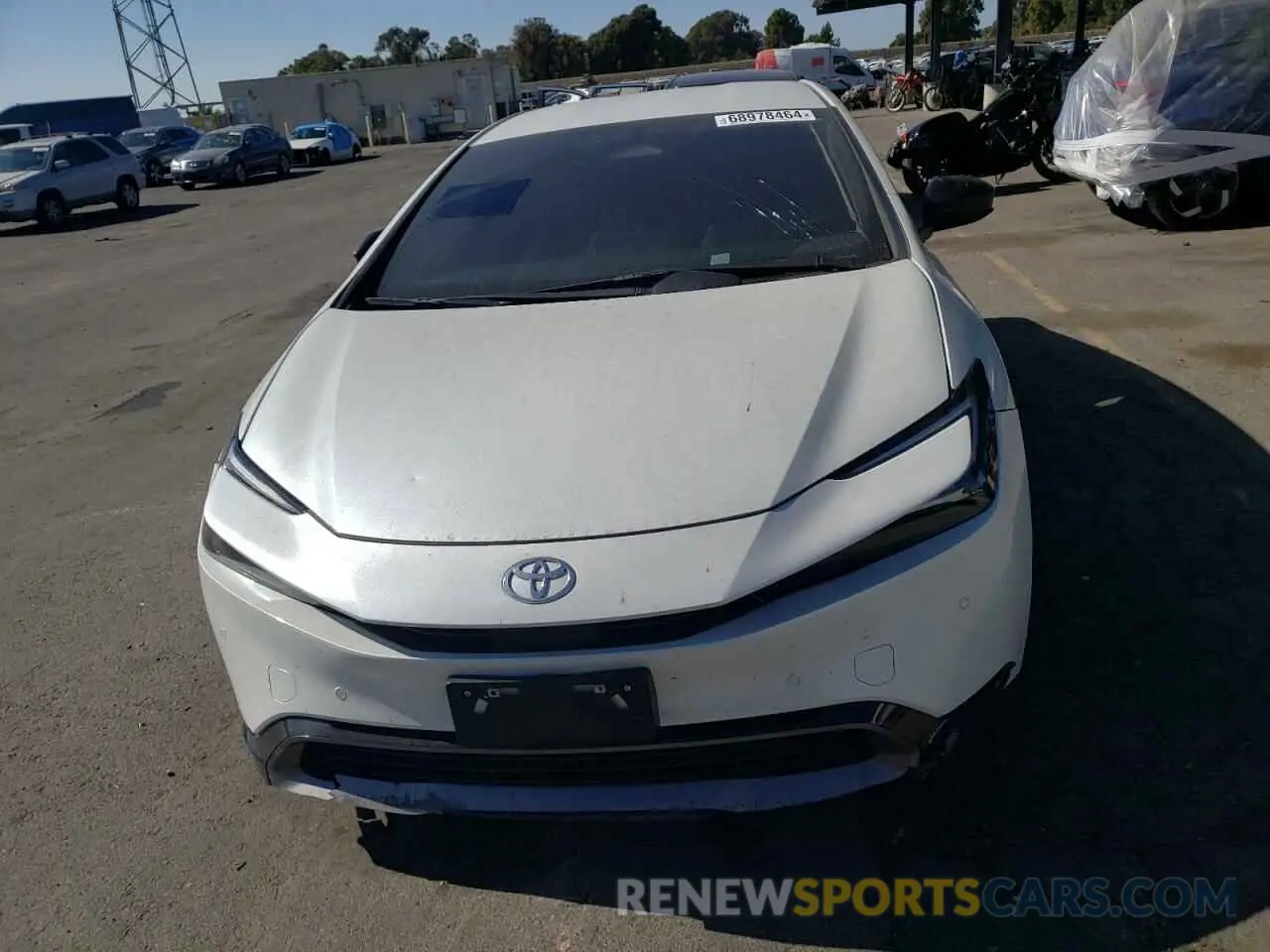 5 Photograph of a damaged car JTDACAAU1P3007681 TOYOTA PRIUS 2023