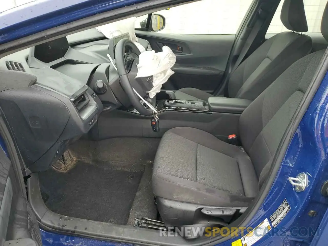 7 Photograph of a damaged car JTDACAAU1P3007891 TOYOTA PRIUS 2023