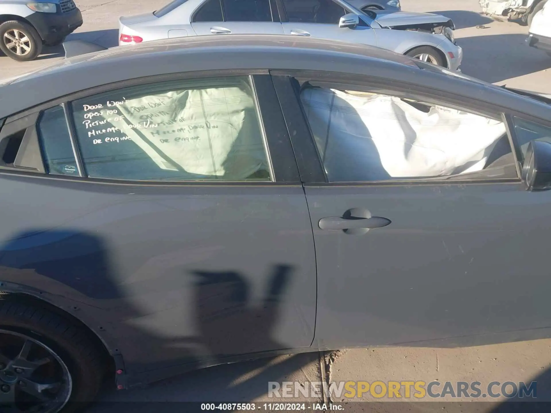 14 Photograph of a damaged car JTDACAAU2P3004417 TOYOTA PRIUS 2023
