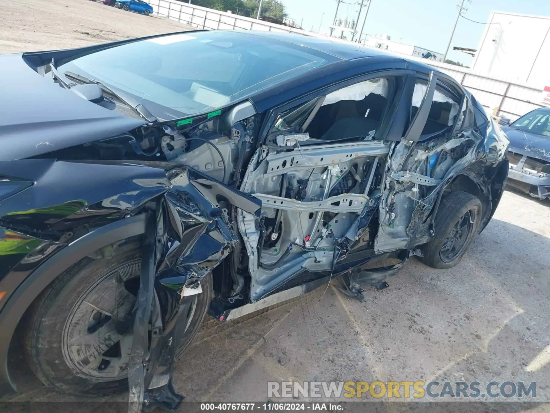 6 Photograph of a damaged car JTDACAAU3P3004460 TOYOTA PRIUS 2023